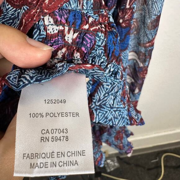 Rachel Zoe | Women Floral Long Sleeve Blouse - Picture 3 of 6